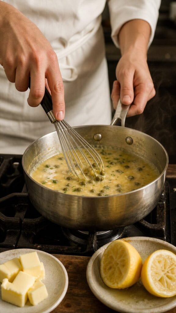 Crockpot Chicken Piccata