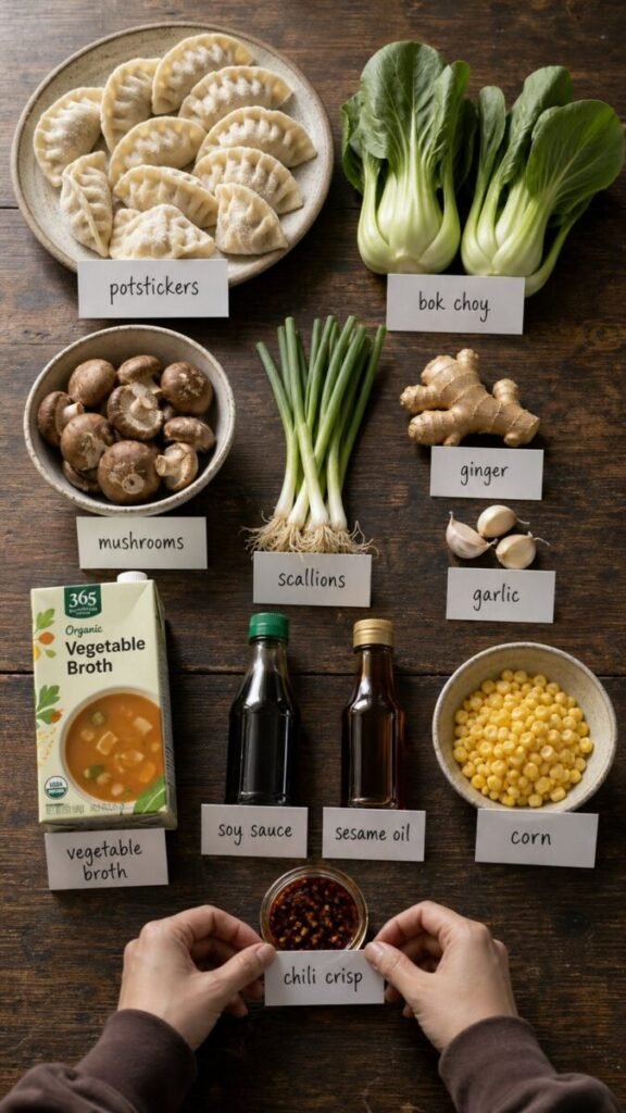 Potsticker Soup Recipe