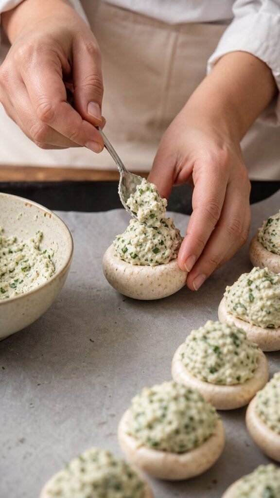 Longhorn Stuffed Mushroom