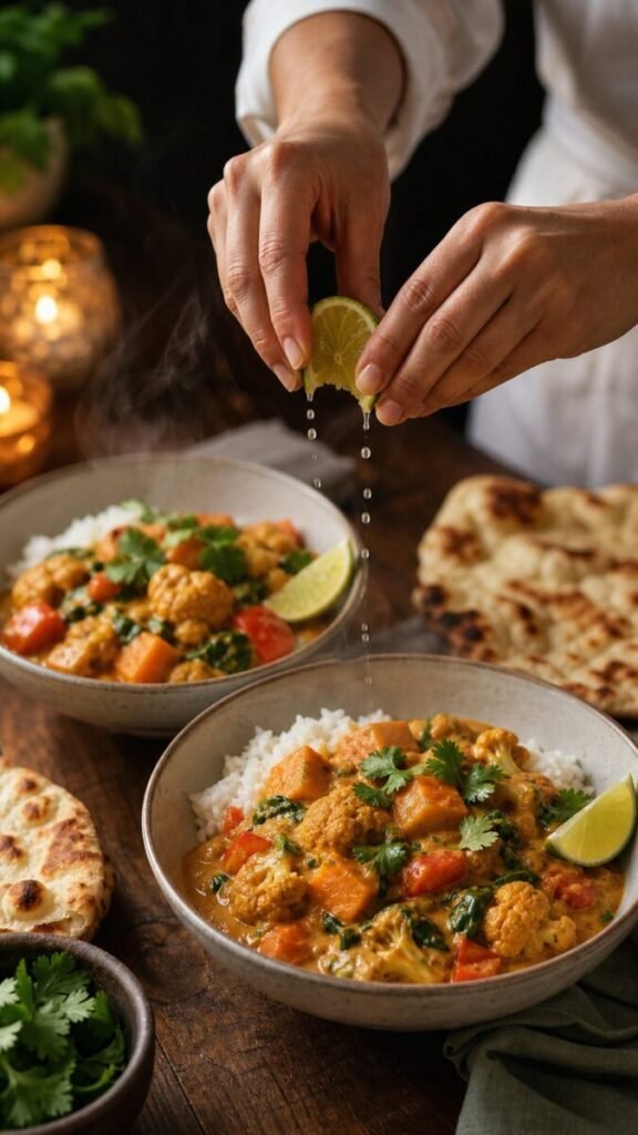 Slow Cooker Vegetable Curry